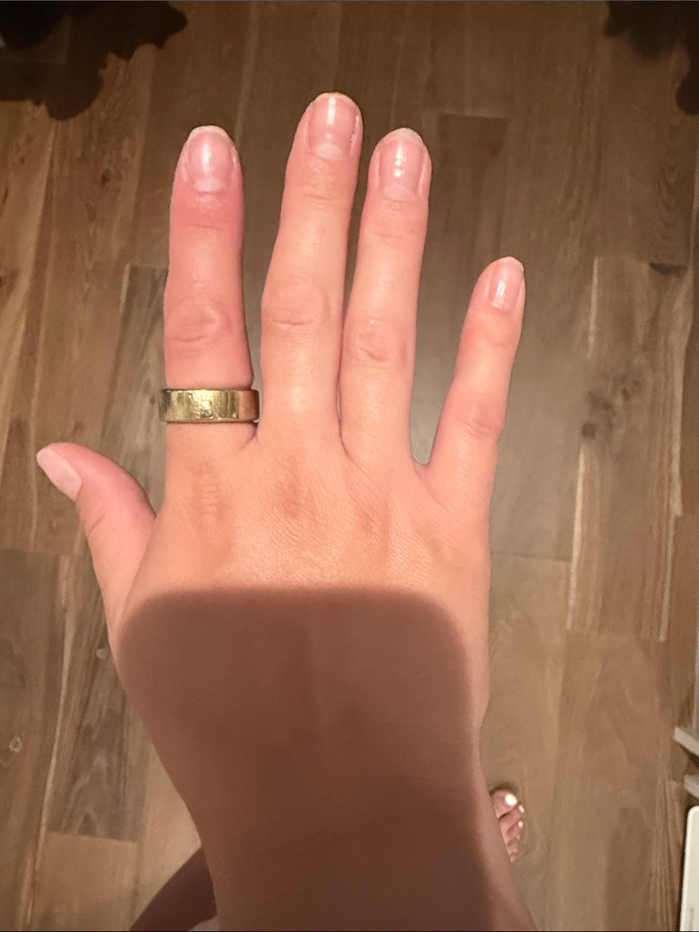 Oura horizon gold size 9